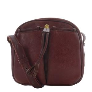 ヴィンテージ マスト トリニティ ショルダーバッグ ワンショルダー 斜め掛け レザー ボルドー /YO23