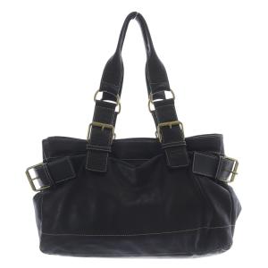 Vivienne Westwood レザー オーブ トートバッグ ブラック