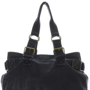 Vivienne Westwood レザー オーブ トートバッグ ブラック