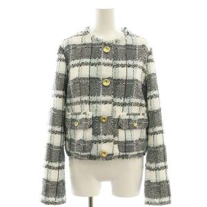 SNIDEL 24SS ミドルツイード ジャケット スカート セットアップ チェック 上1 下0 マルチカラー /SS