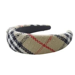 カチューシャ ノバチェック ベージュ