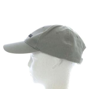 BALENCIAGA 帽子 野球帽 ベースボールキャップ ロゴ L 59cm グレー /YO17 OH