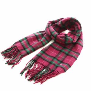 チェック マフラー