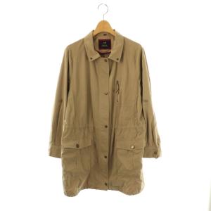 vingt-trois ミリタリーコート ジャケット ミドル 大きいサイズ 48 ベージュ /AQ OS