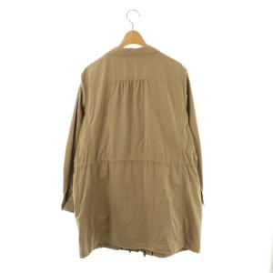 23区 vingt-trois ミリタリーコート ジャケット ミドル 大きいサイズ 48 ベージュ /AQ OS