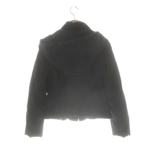 M-Premier COUTURE チュール 3WAYダウン ジャケット フード ベスト 34 紺 ネイビー /AQ OS