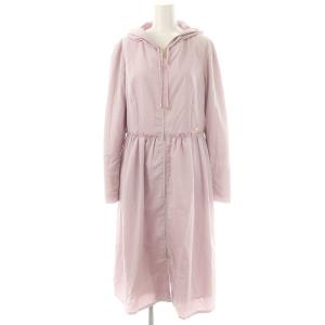 24SS SUAVE LONG コート フード ナイロン 2 ラベンダーピンク /MI OS