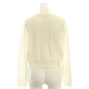 TOCCA 24SS FRAGRANCE OF FLOWERS カーディガン ニット 刺繍 花柄 M 白 ピンク 紫