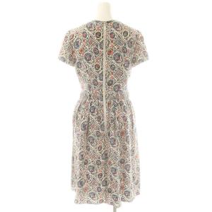 LOUIS VUITTON ペイズリー総柄 ショートスリーブワンピース 34 マルチカラー