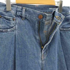 RED CARD JO タックデザインデニムパンツ ジーンズ 26 青 ブルー /SS OS