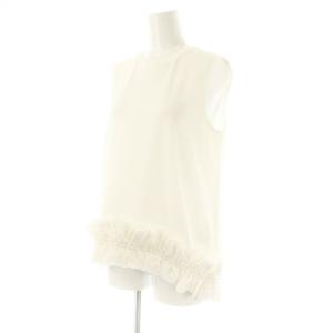 Diagram GRACE CONTINENTAL 24SS ヘムフリルカットソー ノースリーブ 36 オフホワイト /DO OS