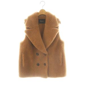 23AWボアベスト チェスター 36 茶 /MI OS