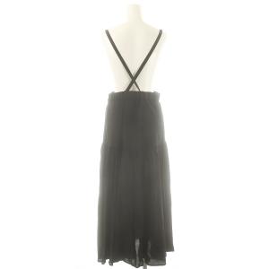 Diagram GRACE CONTINENTAL イレヘムギャザースカート ロング 38 ブラック /HK OS