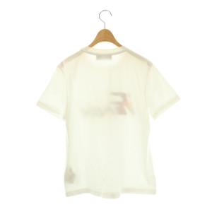 FENDI FS7254 AJXG ロゴマルチ刺繍 Tシャツ M ホワイト