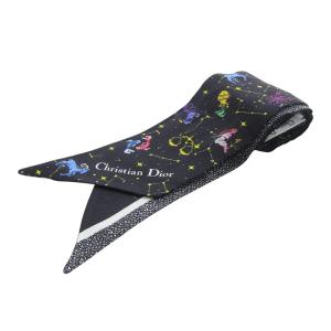 ミッツァスカーフ PIXEL ZODIAC 総柄 黒 ブラック 24PCO106L611 /SR27 OH