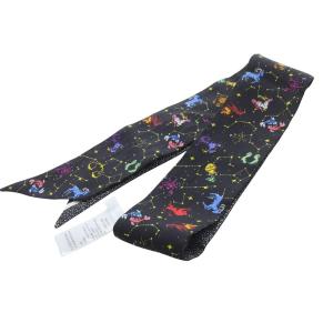 Christian Dior ミッツァスカーフ PIXEL ZODIAC 総柄 黒 ブラック 24PCO106L611 /SR27 OH