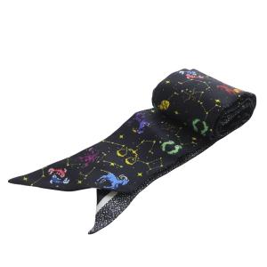 Christian Dior ミッツァスカーフ PIXEL ZODIAC 総柄 黒 ブラック 24PCO106L611 /SR39 OH