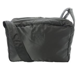 PORTER 吉田カバン タンカーショルダーバッグ ロゴ グレー /SR25