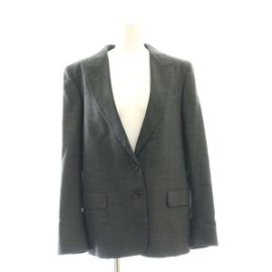 MARGARET HOWELL セットアップ ウール ジャケット テーラード パンツ スカート 3点セット 3 2 グレー /HK OS