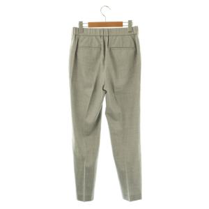 theory luxe 23AW NEW SAXONY LIGHT CAROL 2 パンツ テーパード ウール 38 グレー /NR
