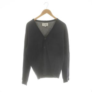 S50GU0002 エルボーパッチカーディガン 44 紺 /MI OS SH