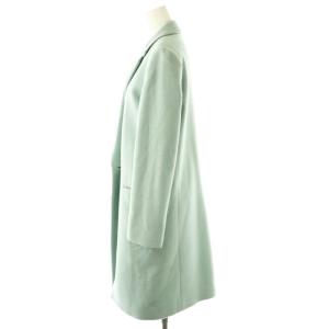 Theory チェスターコート ウール P ライトブルー /MI OS