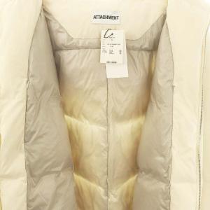 ATTACHMENT 22AW NY TAFFETA HOODED DOWN JACKET ダウン ジャケット アウター ジップアップ