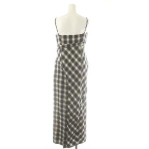 MAISON SPECIAL 24AW Button Slit Checkered Camisole Maxidresses ワンピース