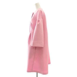 CELFORD ボリュームスリーブコート ノーカラー F ピンク /MI OS