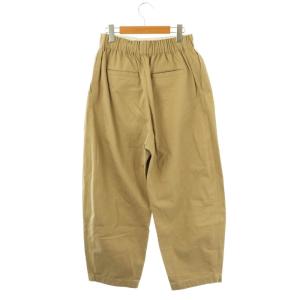 green label relaxing ハイツイストチノカーブパンツ ワイド 38 ベージュ /MI OS
