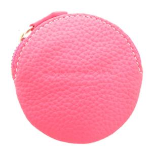 美品 コインケース 小銭入れ レザー ピンク /AE
