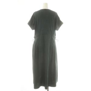 23区 25SS コンビデザインマルチワンピース ロング 半袖 38 モスグリーン /DO OS