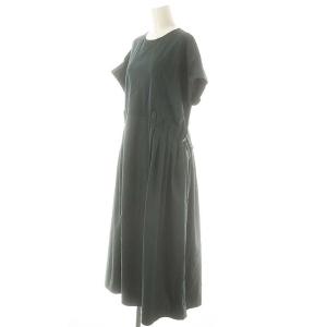 23区 25SS コンビデザインマルチワンピース ロング 半袖 38 モスグリーン /DO OS