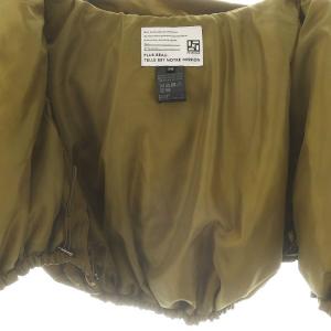 PASSIONE 中綿 ショート ベスト フード 38 カーキ /DF OS