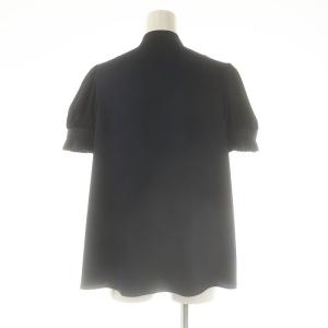 René 24年 Shiny Blouse 34 ネイビー