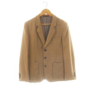 キャメル テーラードジャケット ブレザー M 茶 ブラウン /AT OS