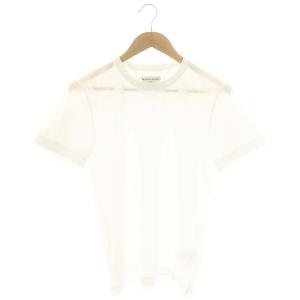 653111 SKIN クルーネックTシャツ カットソー 半袖 XS ホワイト /ES OS SH