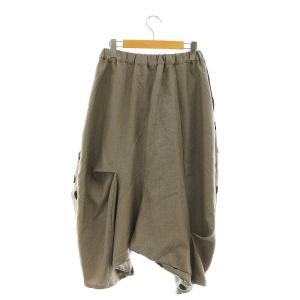 gomme ドット柄サルエルPTサルエルパンツ M 茶 黒 /CX OS SH