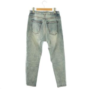 junhashimoto 5POCKETストレッチデニムパンツ ジーパン 3 青 ブルー /AQ OS SH