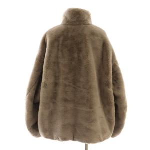 TATRAS BARBRA ボアブルゾン フェイクファージャケット 03 モカ
