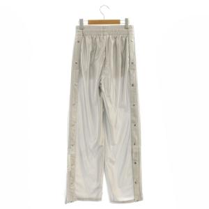 adidas Originals 23AW アディブレイク パンツ ストレート センタープレス M シルバー色 /AT OS
