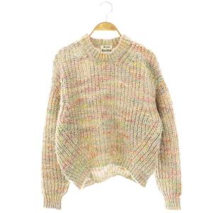 ZORA マルチカラーセーター ニット ウール混 XS マルチカラー /MI OS