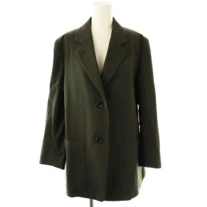 24AW FLANNEL WOOL テーラードジャケット I カーキ