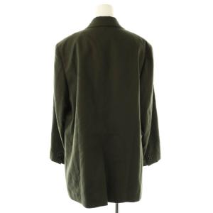 MARGARET HOWELL 24AW FLANNEL WOOL テーラードジャケット I カーキ