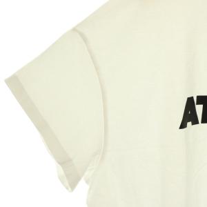 AMERICANA 24SS SHORT ワイドTシャツ カットソー 半袖 コットン 白 黒 /NR OS