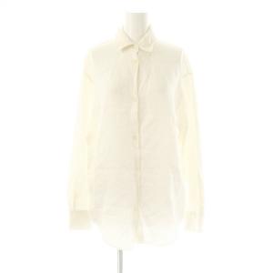 OGLINEN シャツ 長袖 リネン F ホワイト /DF OS