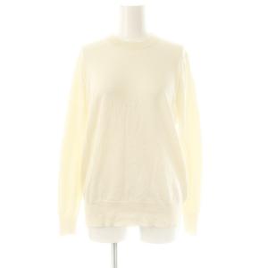 BRONZER RICH クルーネック プルオーバー ニット 長袖 オフホワイト /DF OS