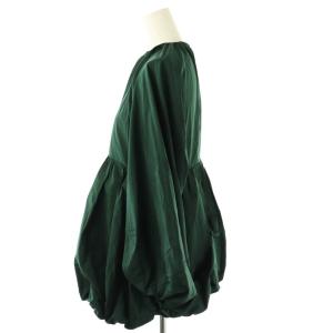 VERMEIL par iena バルーンシルエット ブラウス プルオーバー 長袖 グリーン /DF OS