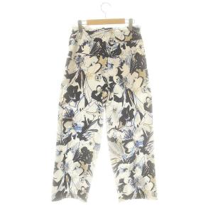 VERMEIL par iena 24SS ドローイングフラワープリントパンツ イージーパンツ マルチカラー /DF OS