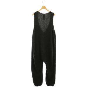 Plage 24AW EXスーパーファインウール オールインワン ニット サロペット 36 グレー /DF OS